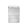 Masina profesionala de spalat vase K 50 cu pompa de evacuare 50 x 50 control electromecanic 400 W Hendi Inox 570x600(+370)x(H)830 mm