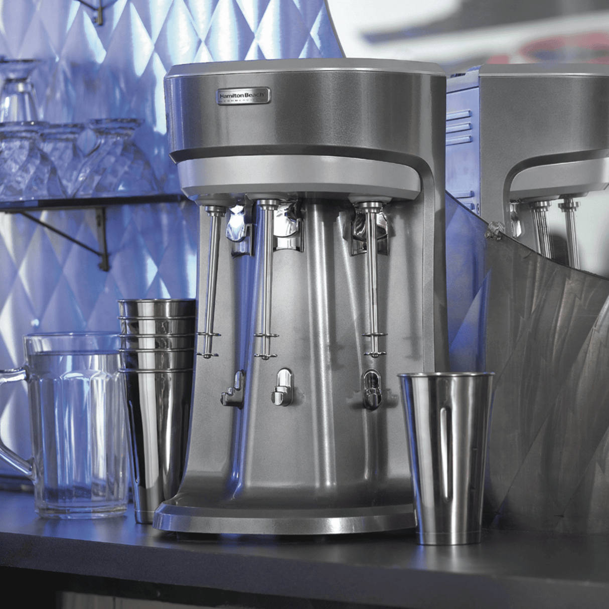 Mixer profesional triplu pentru shake-uri Hamilton Beach Commercial