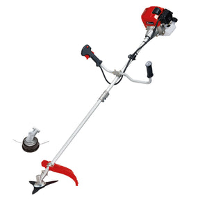 Mootocoasa pe benzina Einhell GC - BC 52 I AS, 1,5 kW, motor in 2 timpi cu vibratii reduse, aprindere digitala, maner de bicicleta, lama cu 3 dinti, bobina cu fir dublu cu sistem automat de avans rapid Einhell - scule electrice si unelte profesionale - BricoMart