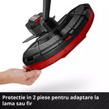 Motocoasa pe acumulator Einhell Professional GP-BC 36/430 Li-i BL - Solo Power X-Change, 36 V, motor fara perii, latime taiere 43 mm, fir dublu cu avans automat, disc cu 3 dinti, fara baterie - imagine 8