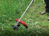 Motocoasa pe benzina Einhell GC - BC 25/1 I AS (0,6 kW, motor in 2 timpi cu vibratii reduse, maner de bicicleta, ax divizat, lama cu 3 dinti + bobina cu fir dublu, sistem de pornire rapida Einhell - scule electrice si unelte profesionale - BricoMart
