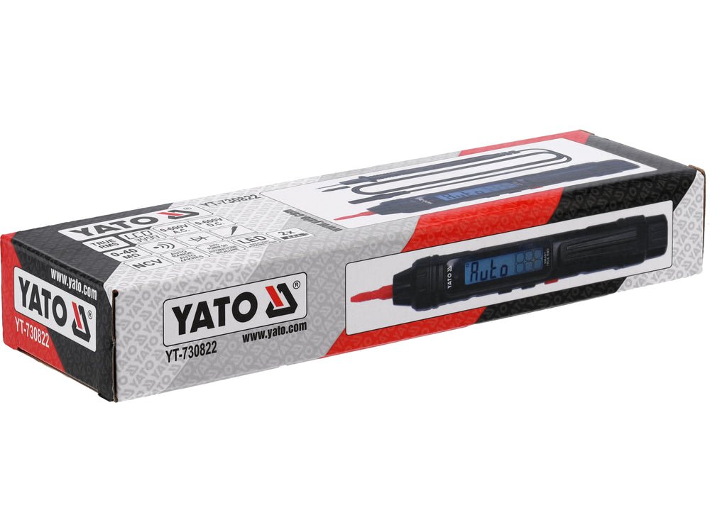 MULTIMER DIGITAL INTELIGENT LCD 4000 Yato YT - 730822 - 600 V, 2,0 V, 13,5 cm, 93 cm Yato - scule electrice si unelte profesionale - BricoMart