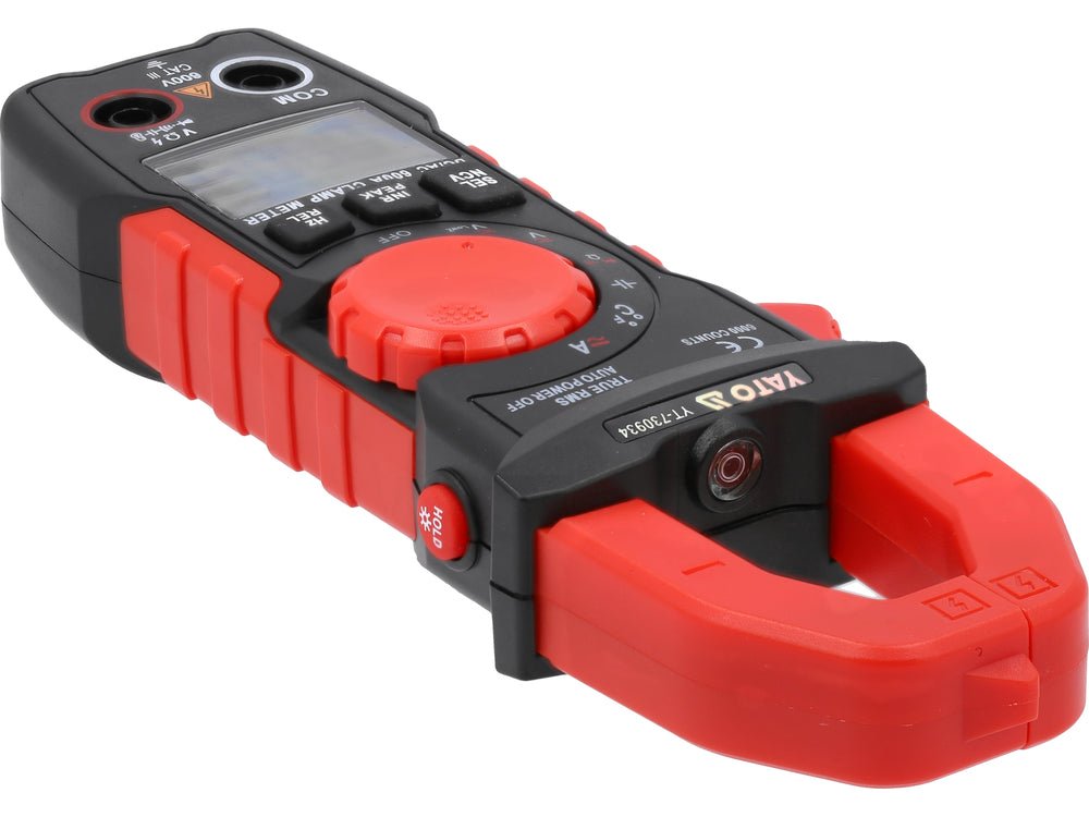 MULTIMETRU RMS REAL AC/DC 10MA - 600A Yato YT - 730934 Yato - scule electrice si unelte profesionale - BricoMart