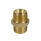 Niplul dublu Original Einhell R3/8'' filet exterior (accesoriu pentru compresor, fabricat din alama, potrivit pentru toate aplicatiile cu aer comprimat care utilizeaza filet exterior de 3/8") Einhell - scule electrice si unelte profesionale - BricoMart