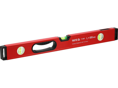 Nivela aluminiu YATO YT-30081, 600 mm cu maner 3 bule - imagine 2