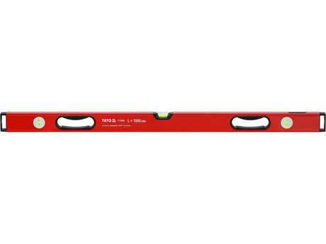 Nivela aluminiu YATO YT-30083, 1000 mm cu maner 3 bule