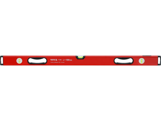 Nivela aluminiu YATO YT-30083, 1000 mm cu maner 3 bule