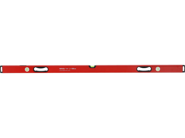 Nivela aluminiu YATO YT-30085, 1500 mm cu maner 3 bule