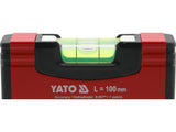 Nivela de buzunar YATO YT-30350, 100 mm - imagine 2