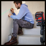 Nivela laser transversala Einhell TC - LL 2 G - raza 16 m, clasa laser II BricoMart - scule electrice si unelte profesionale - BricoMart