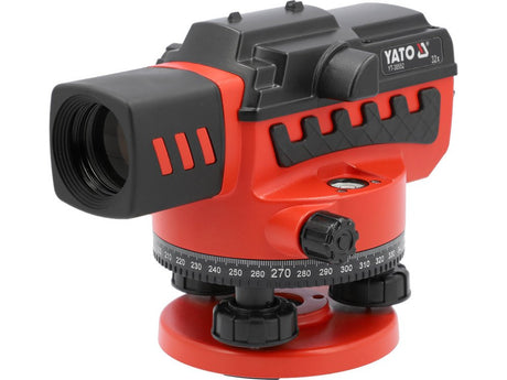 NIVELĂ OPTICĂ 32X + STATIV + TREPIED YATO YT - 30553 , 100 M YATO - scule electrice si unelte profesionale - BricoMart