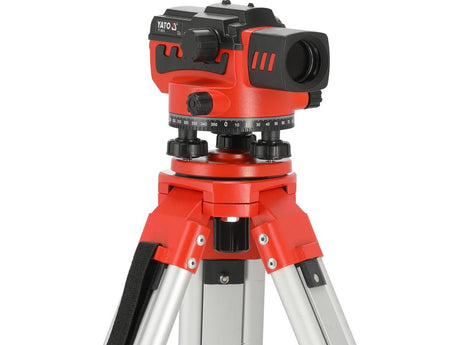 NIVELĂ OPTICĂ 32X + STATIV + TREPIED YATO YT - 30553 , 100 M YATO - scule electrice si unelte profesionale - BricoMart