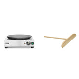 Pachet Aparat clatite 40cm 3000W + Paleta lemn