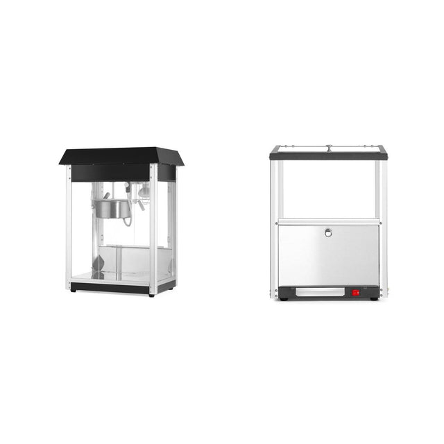 Pachet Aparat popcorn 1500W + incalzitor nachos Black Edition