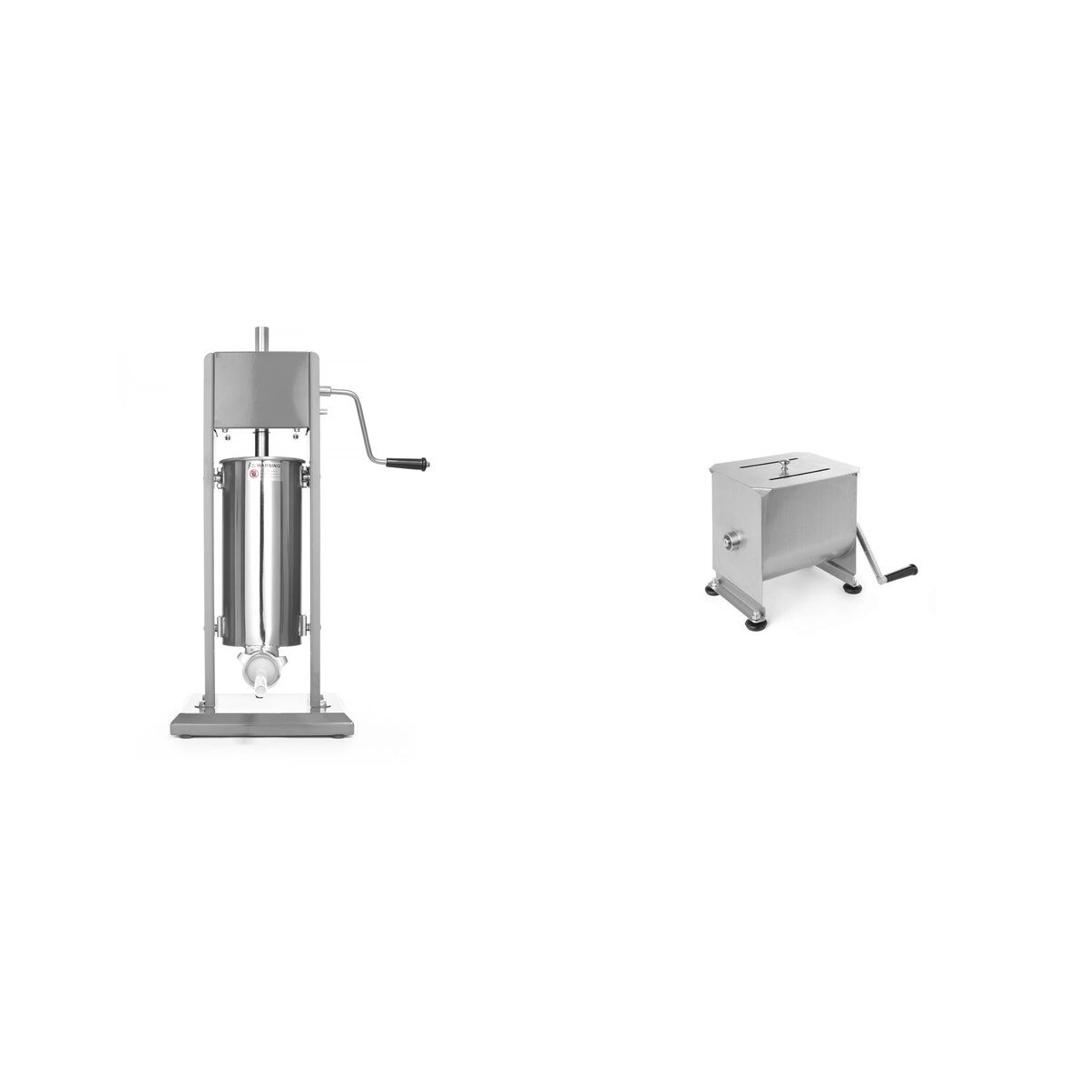 Pachet Aparat umplut carnati 5L + Mixer manual carne 18L