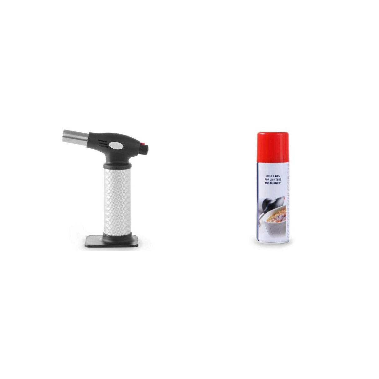 Pachet Arzător Creme-Brulee + Canistră gaz 200ml