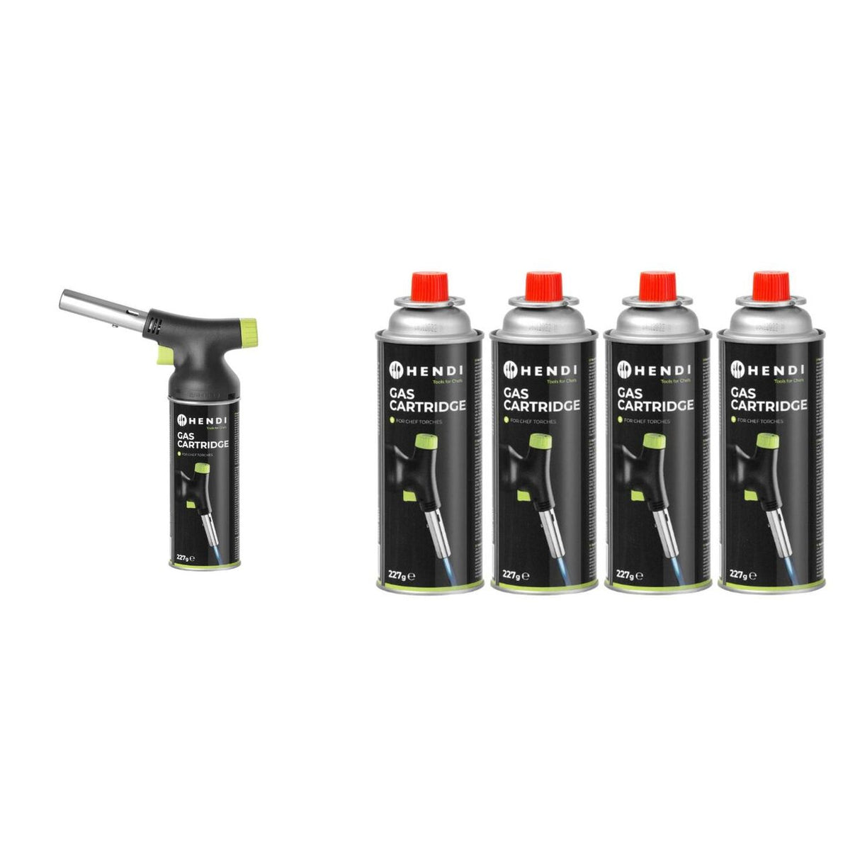 Pachet Arzator Jet + Set 4 rezerve gaz butan 227g