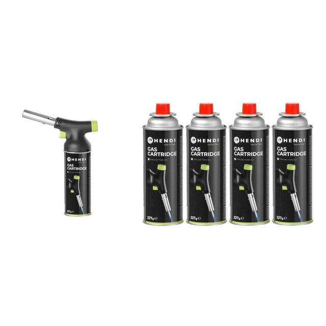 Pachet Arzator Jet + Set 4 rezerve gaz butan 227g