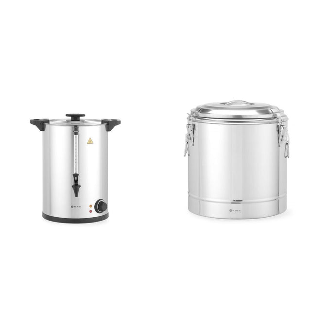 Pachet Boiler profesional 20L + Container transport 31L