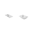 Pachet Capac GN 1/1 inox + Capac GN 1/2 inox