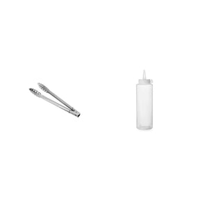 Pachet Clește salată 250mm + Sticlă dispenser 700ml