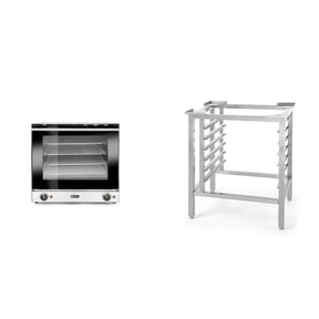 Pachet Cuptor convectie H90 2670W + Suport podea inox