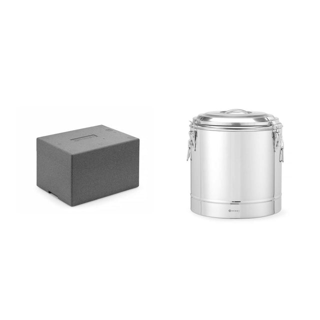 Pachet Cutie termoizolanta 37.5L + Container transport 31L
