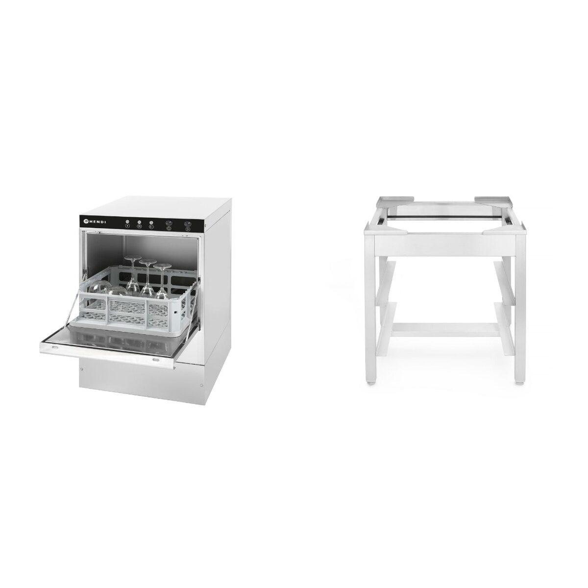 Pachet Masina spalat pahare K40 + Pompa scurgere + Suport inox