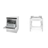 Pachet Masina spalat pahare K40 + Pompa scurgere + Suport inox