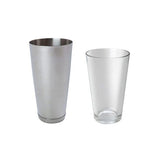 Pachet Pahar cocktail Boston inox 0.8L + Pahar Boston sticla 0.45L