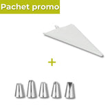 Pachet Pos ornare 40cm + Set 5 varfuri ornare inox 18/8