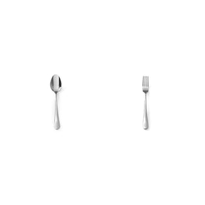 Pachet Set 6 linguri masă inox + Set 6 furculițe inox