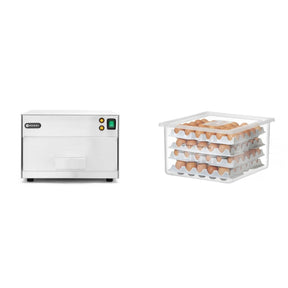 Pachet Sterilizator UV 30 oua + Recipient OVOBOX 8 tavi 18L