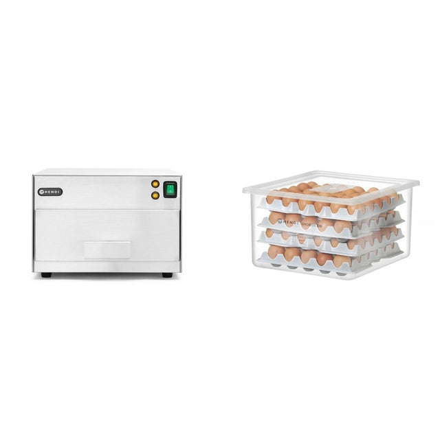 Pachet Sterilizator UV 30 oua + Recipient OVOBOX 8 tavi 18L