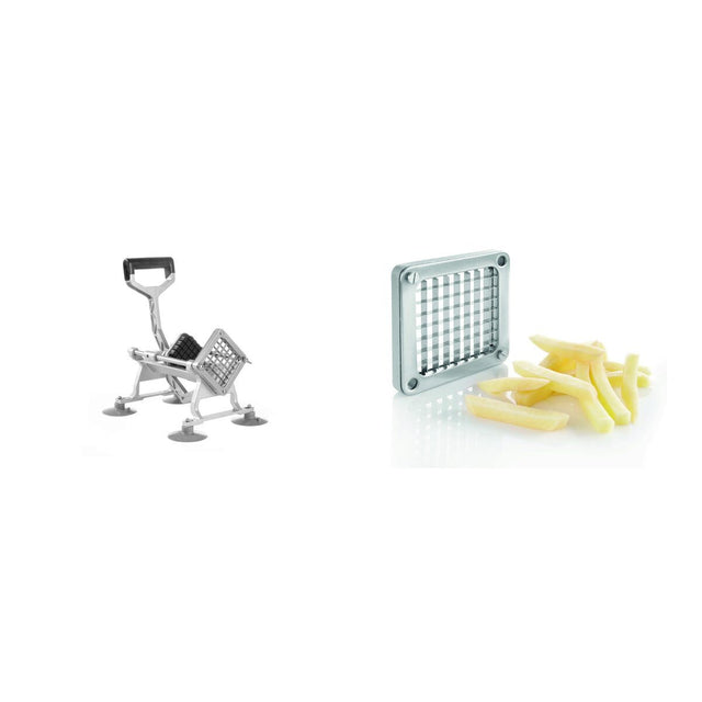Pachet Taietor cartofi prajiti + Cutit rezerva 11mm inox