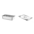 Pachet Tava GN 1/1 150mm 19.8L + Capac GN 1/1 fara fanta Profi Line
