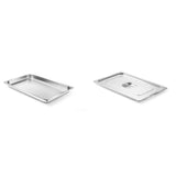 Pachet Tava GN 1/1 20mm 2.6L + Capac cu maner GN 1/1