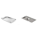 Pachet Tava GN 1/1 20mm 2.6L + Capac GN 1/1 cu fanta