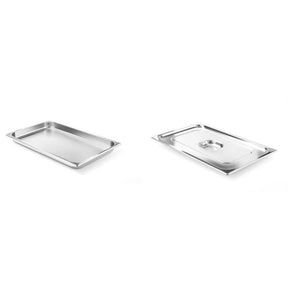 Pachet Tava GN 1/1 20mm 2.6L + Capac GN 1/1 fara fanta