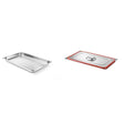 Pachet Tava GN 1/1 40mm 5.3L + Capac GN 1/1 banda silicon
