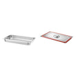 Pachet Tava GN 1/1 65mm 8.6L + Capac GN 1/1 banda silicon