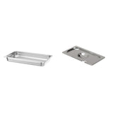 Pachet Tava GN 1/1 65mm 8.6L + Capac GN 1/1 cu fanta