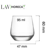 Pahar de apa Lyon Espresso, 95ml, LAV