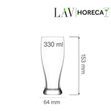 Pahar de bere Belfast 330ml, LAV