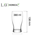 Pahar de bere Bristol, 380 ml, LAV