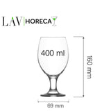 Pahar de bere Sofia, 400 ml, LAV