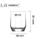 Pahar de shot Riga, 80 ml, LAV