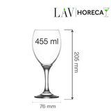 Pahar de vin Aspen 455 ml, LAV
