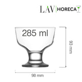 Pahar desert Santiago 285 ml, LAV
