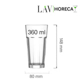 Pahar inalt Amsterdam 360 ml, LAV